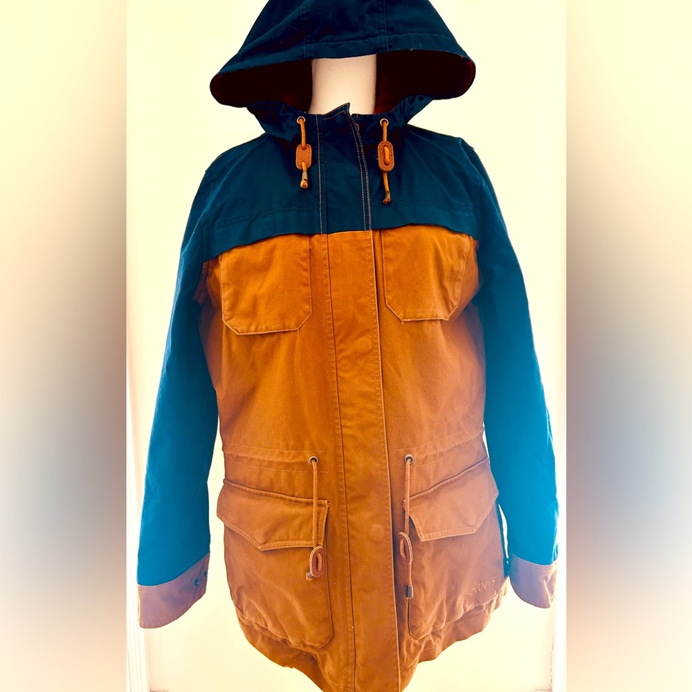 Orvis Colorblock Hooded Barn Jacket